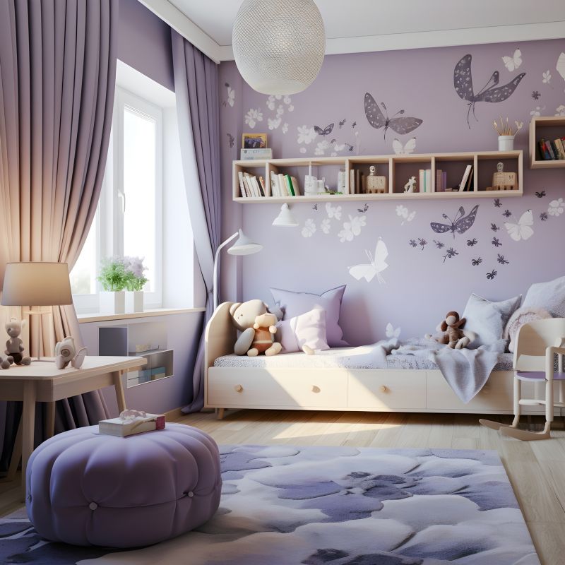 Nursery Wallpaper Installation in Overland Park, KS